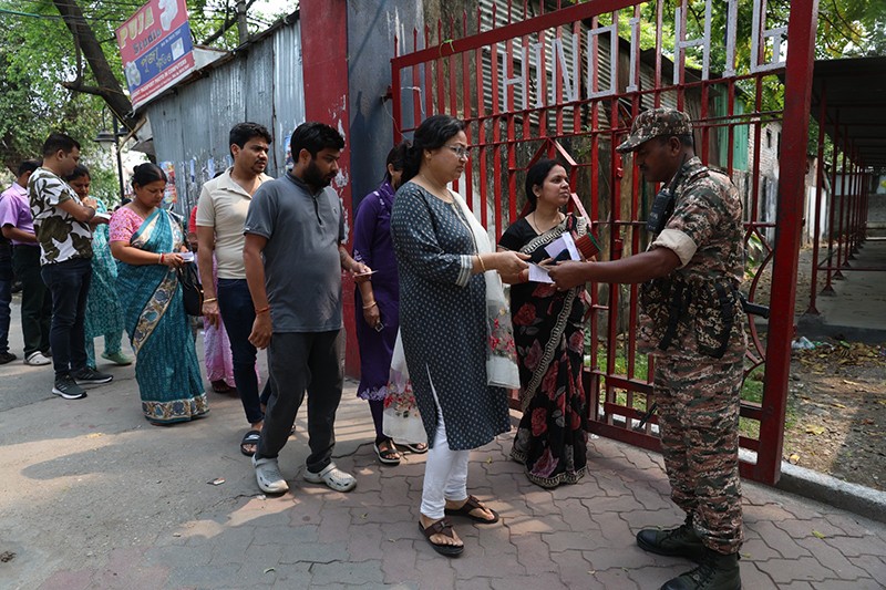 Security steps in as Siliguri votes: Disabled voter assisted in North Bengal polling