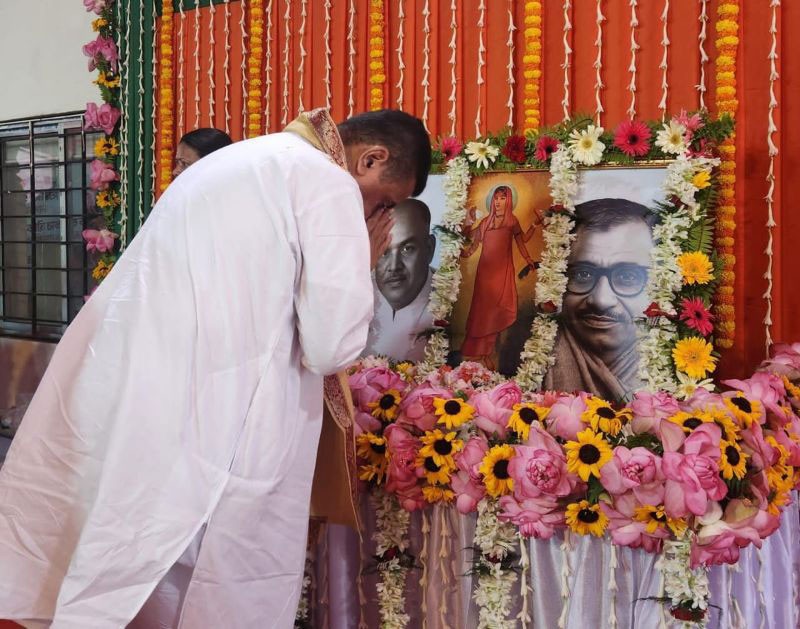 In Images: West Bengal CM Suvendu Adhikari receives grand welcome at BJP HQs