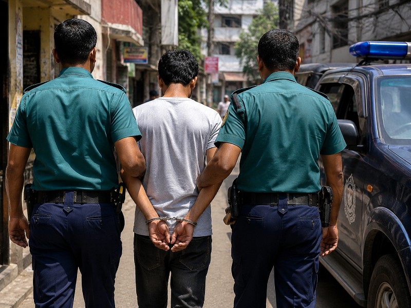 Bangladesh Police arrested a Hindu youth after an alleged Quran-related social media post triggered controversy.