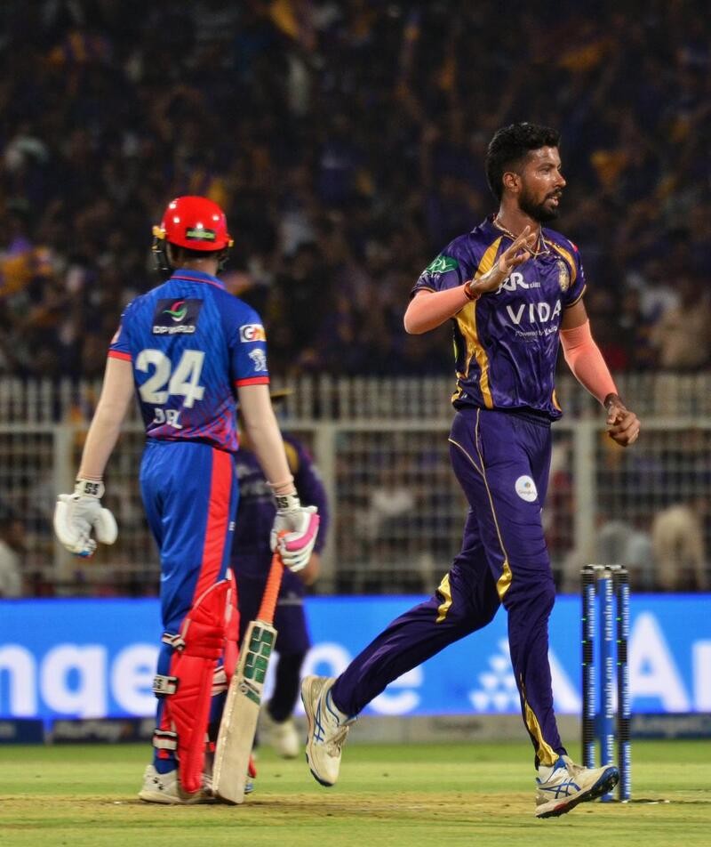 In Images: Knight Riders face Delhi Capitals in final league clash at Eden Gardens