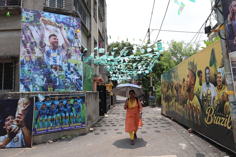 In Images: Messi's hat-trick sparks jubilant celebrations in Kolkata as Argentina rout Algeria 3-0