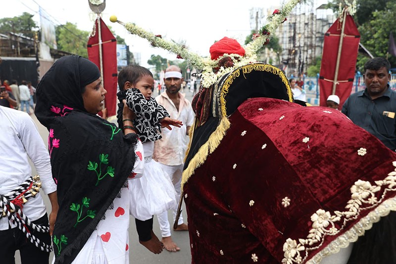 In Images: Kolkata marks Ashura with solemn Muharram processions