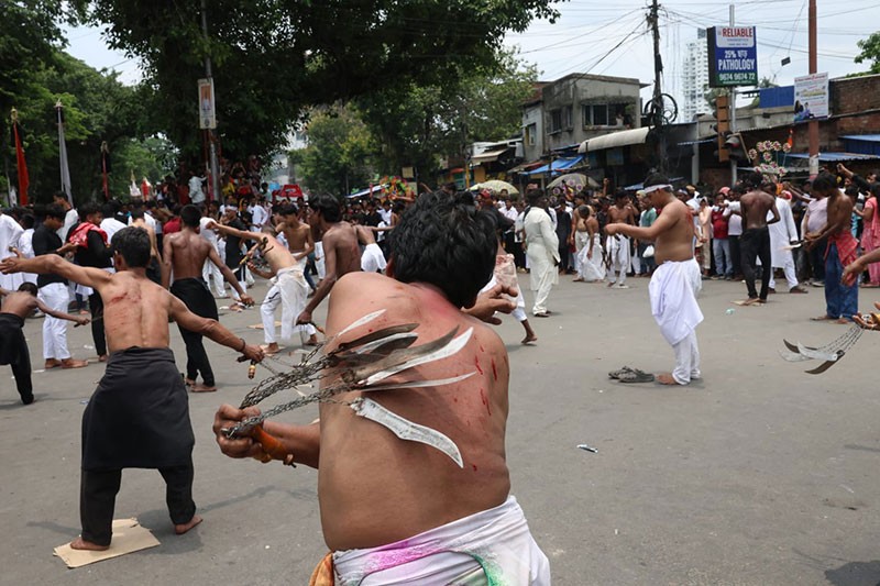 In Images: Kolkata marks Ashura with solemn Muharram processions