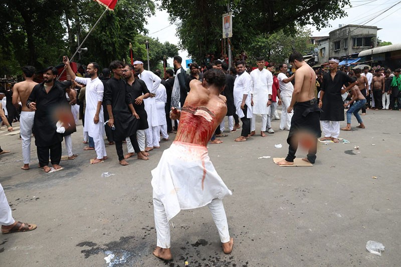 In Images: Kolkata marks Ashura with solemn Muharram processions