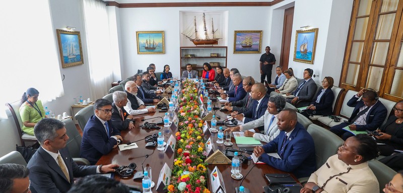 In Images: PM Modi, Seychelles President held bilateral talks
