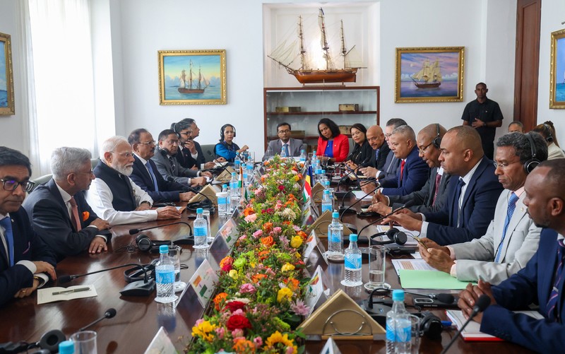 In Images: PM Modi, Seychelles President held bilateral talks