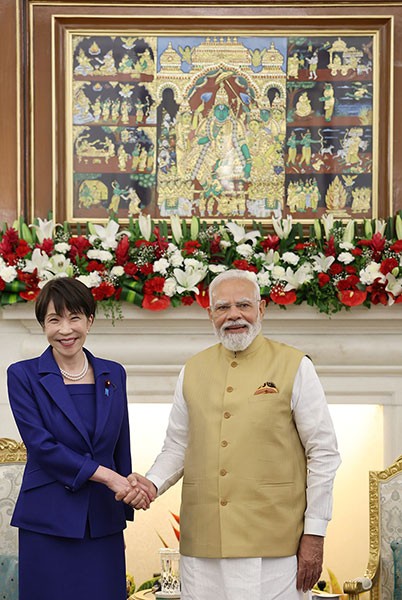 In Images: PM Modi holds high-stakes bilateral talks with Japan's PM Sanae Takaichi