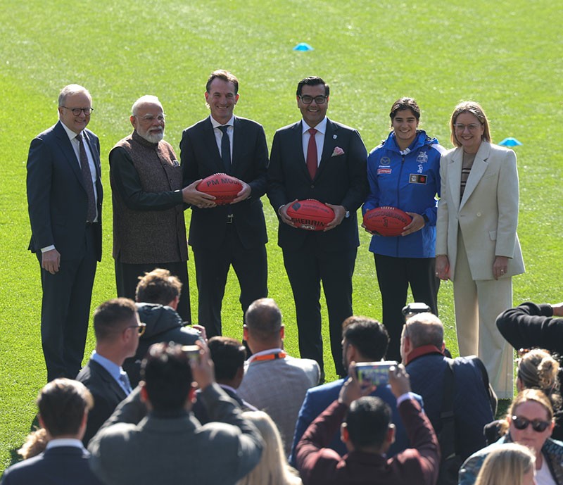 In Images: PM Modi's iconic MCG visit during Australia tour sparks cricket diplomacy moment