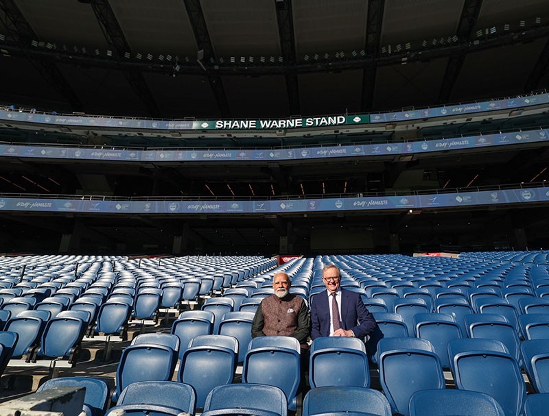In Images: PM Modi's iconic MCG visit during Australia tour sparks cricket diplomacy moment
