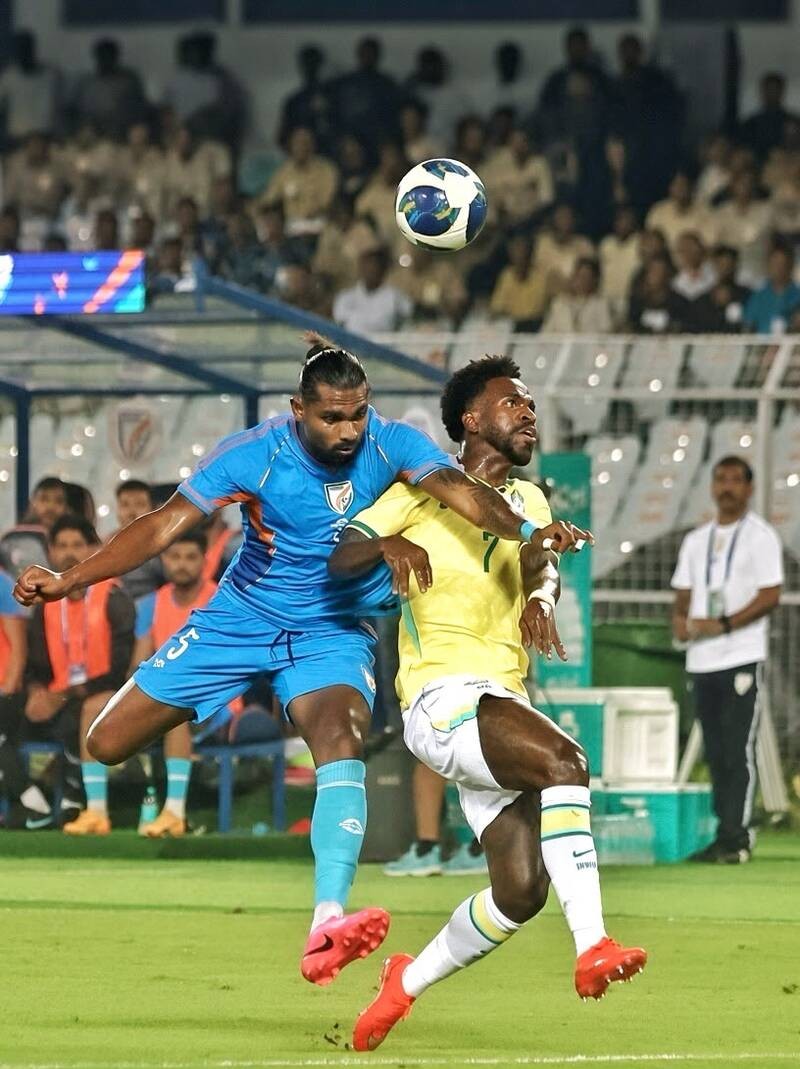 In Images: Brazil dominate India 4-0 in Kolkata friendly