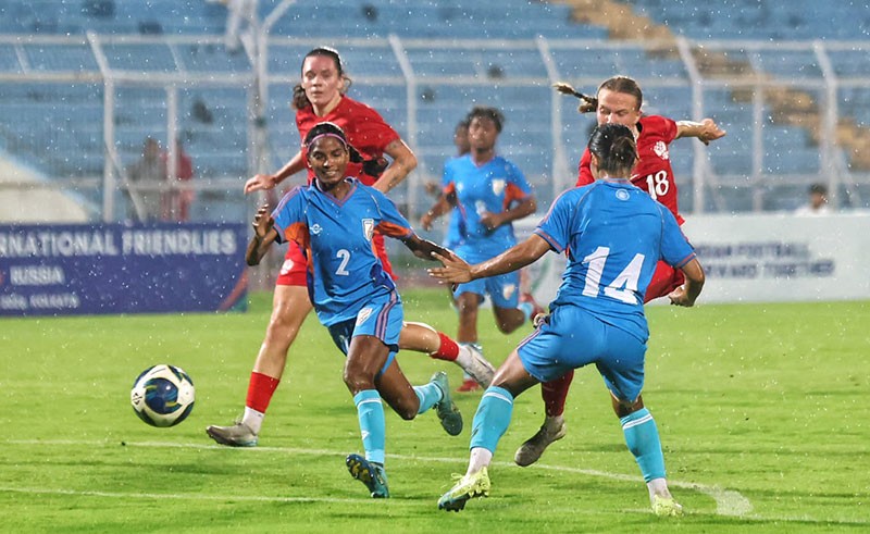 In Images: India vs Russia women’s football friendly in Kolkata