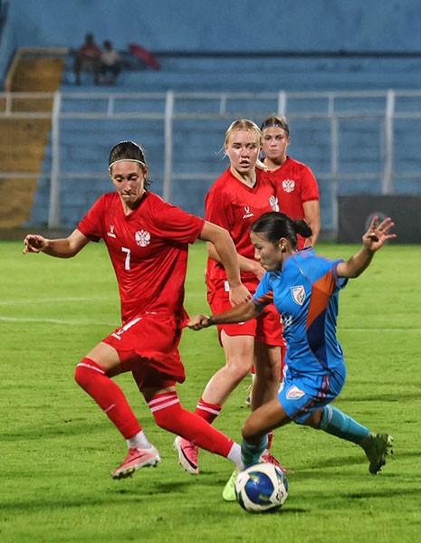 In Images: India vs Russia women’s football friendly in Kolkata