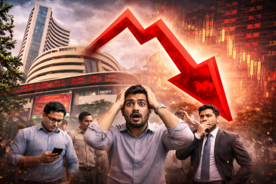 Dalal Street drama: Sensex bleeds, BCCL party ends fast