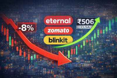Eternal stock tanks 8% despite CLSA ₹506 price target, CEO shake-up rocks markets