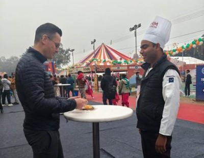 Bharat Parv: What happens when a French visitor tries Jharkhandi Food?