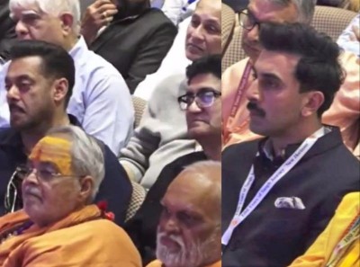 Salman Khan, Ranbir Kapoor attend 100-year celebration event of RSS in Mumbai
