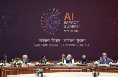 In Images: PM Modi meets global leaders on the sidelines of India AI Summit 2026