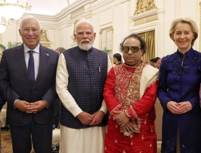 Inside PM Modi’s grand musical lunch: Tabla maestro Prodyut Mukherjee captivates global leaders