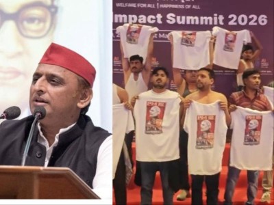 'Shame for our country!': Akhilesh Yadav slams Youth Congress over ‘shirtless’ protest at AI summit