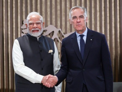 Canada's Mark Carney arrives in India to reset ties, boost economic partnership