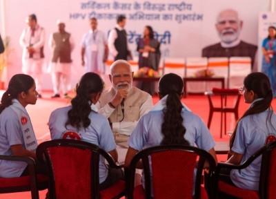 Modi launches nationwide HPV vaccine drive, calls it a game-changer for India’s daughters