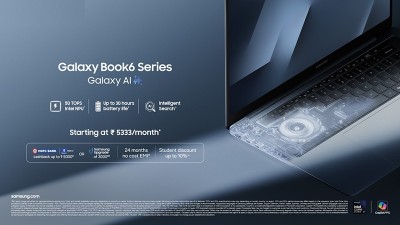 Samsung unveils Galaxy Book6 Series in India with AI power, check out battery life