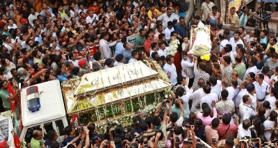 In Images: Emotional send-off for actor Rahul Arunodoy Banerjee