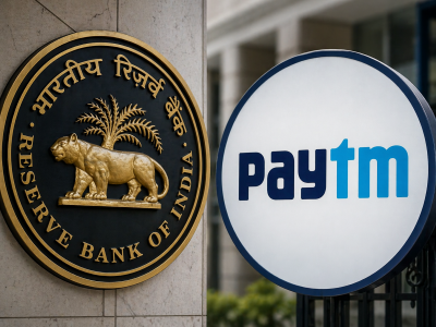 One 97 Communications shares crash nearly 8% after Reserve Bank of India cancels Paytm Payments Bank licence