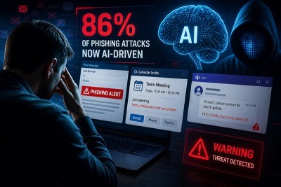 86% of phishing attacks now AI-driven — Experts warn of a dangerous new era