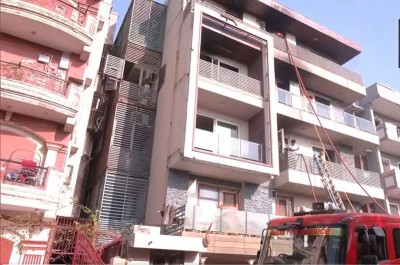 Delhi fire horror: 9 dead, several rescued after blaze tears through residential building