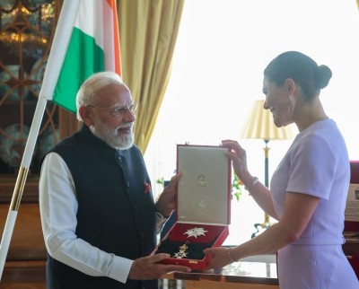 Another global milestone: PM Modi gets Sweden’s prestigious Commander Grand Cross Honour