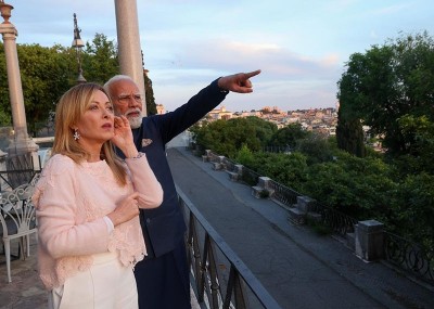 Balcony Smiles, Colosseum Walks and ‘Melodi’ Magic: Modi-Meloni Chemistry Has The Internet Swooning Again