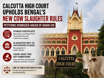 Calcutta High Court upholds Bengal’s new cow slaughter rules ahead of Bakri-Eid
