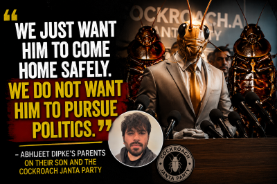 'We just want him safe': Cockroach Janta Party founder’s parents fear son’s arrest; urge him to avoid politics