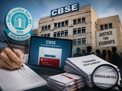 CBSE chairman, secretary transferred amid on-screen marking row; probe ordered into tender process