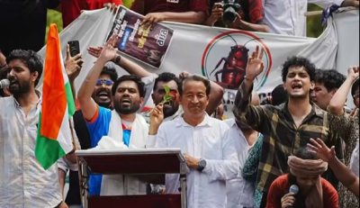 Sonam Wangchuk joins Cockroach Janta Party's Jantar Mantar protest, backs call for Dharmendra Pradhan's resignation