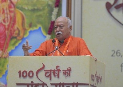 'We are already in the open': Mohan Bhagwat rejects calls to register RSS