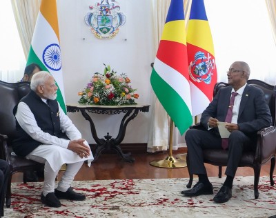 In Images: PM Modi, Seychelles President held bilateral talks