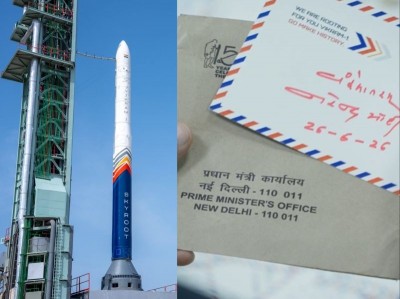 PM Modi's 'Vande Mataram' message to fly into space on Skyroot's Vikram-1 Mission
