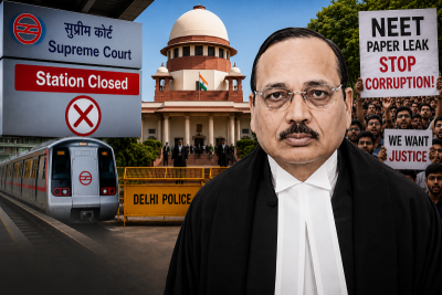 'I'll intervene if not opened by lunch time': CJI Surya Kant steps in as metro station closure disrupts Supreme Court access