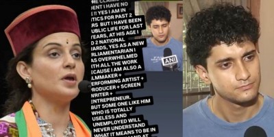 'You are simply useless': Kangana Ranaut hits back at CJP's Saurav Das in fresh Instagram attack