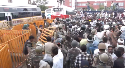 Farmers storm Bhopal! Traffic crippled as protest over MSP intensifies