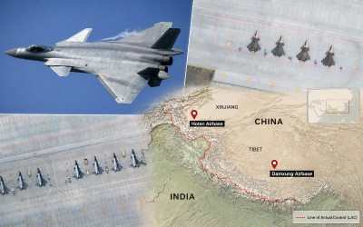 China deploys J-20 stealth fighters near India border, satellite images reveal major airpower build-up