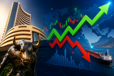 Markets open in green, but all eyes are on the Strait of Hormuz