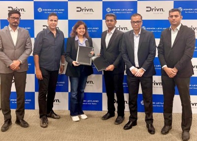 Ashok Leyland partners with Drivn for providing financing solutions to EV customers. Details here