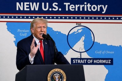 Trump calls Strait of Hormuz 'new US territory' once again as Iran refuses to reopen waterway