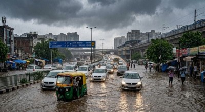 Heavy rain batters Delhi-NCR: Flights hit, Gurugram issues work-from-home advisory