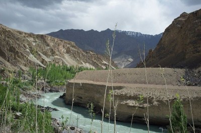 Amid Indus Treaty row, India builds first rock check dam in Ladakh