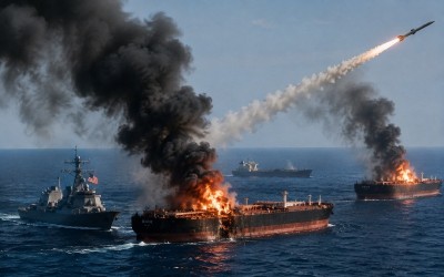 US strikes back: CENTCOM destroys 5 Iranian oil tankers after missile attacks