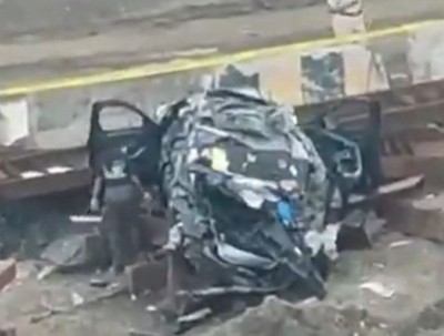 3 killed, 1 critical as BMW crashes off Mumbai coastal road bridge